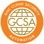 GCSA badge